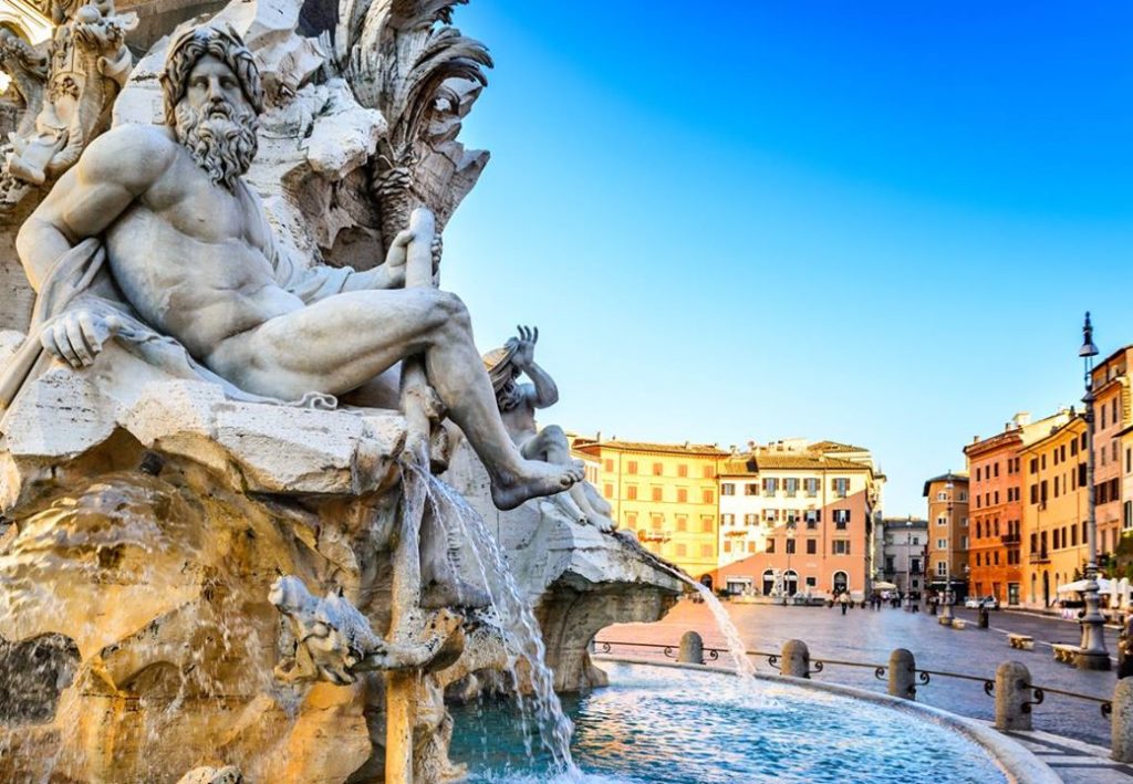 Piazza Navona - Rivers Fountain