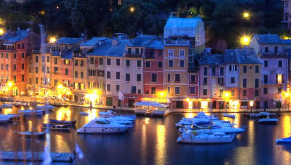 Incredible view of a Marina in Italy