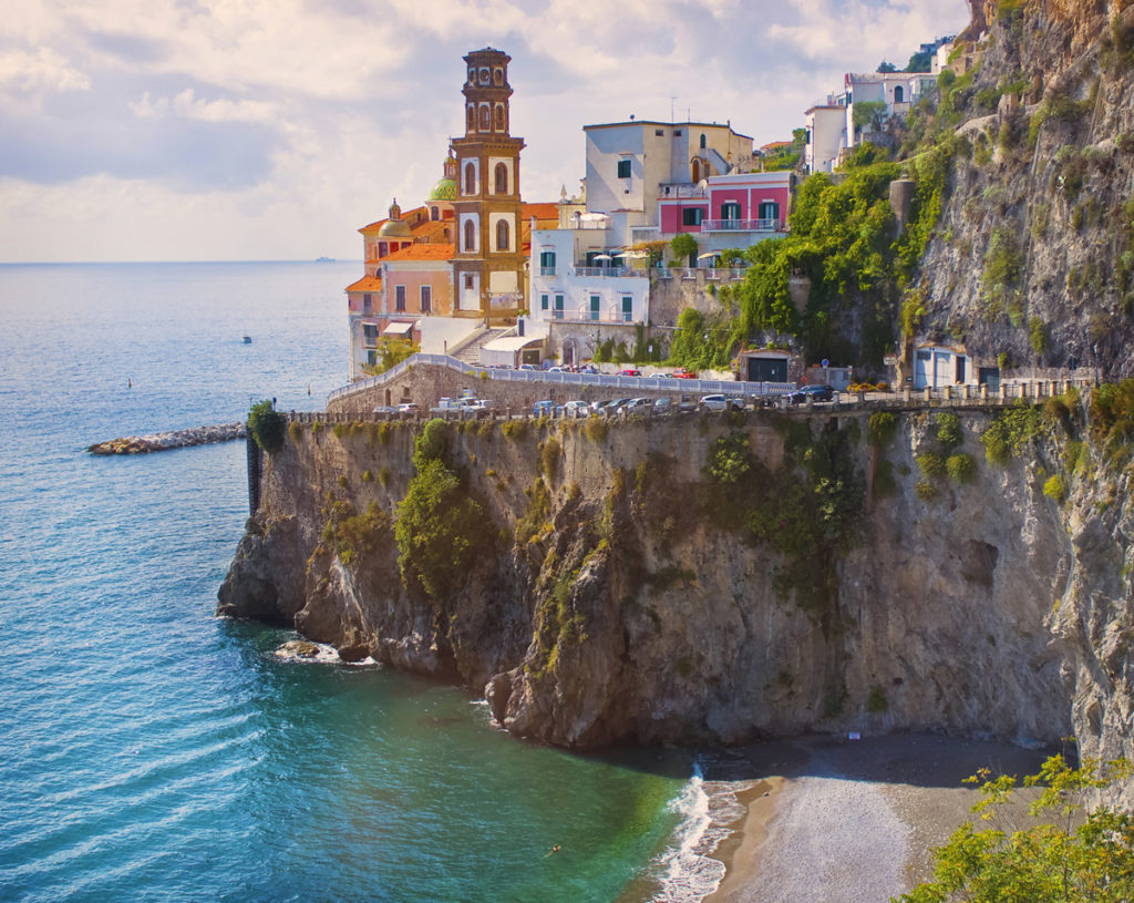 Amazing view of the Amalfi Coast