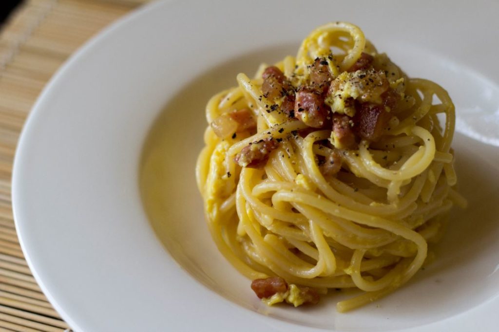 In love with Carbonara pasta